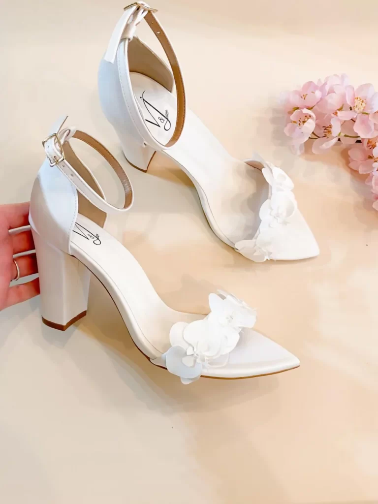 Sandália de Noiva Ana Sarah Brides

